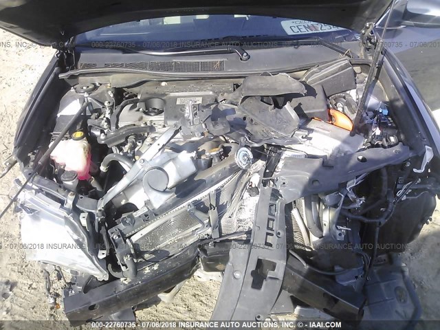 4T1BD1FK8CU029606 - 2012 TOYOTA CAMRY HYBRID/LE/XLE 灰色 照片 10