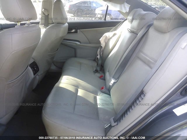 4T1BD1FK8CU029606 - 2012 TOYOTA CAMRY HYBRID/LE/XLE 灰色 照片 8