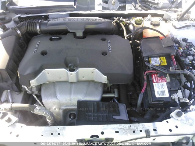 1G11A5SL1EF269661 - 2014 CHEVROLET MALIBU LS თეთრი ფოტო 10