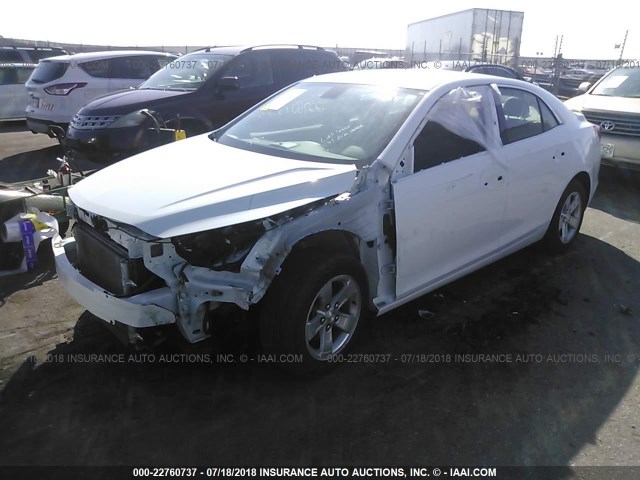 1G11A5SL1EF269661 - 2014 CHEVROLET MALIBU LS თეთრი ფოტო 2