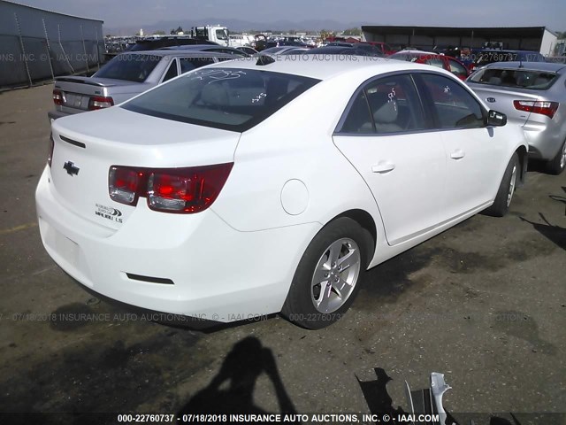 1G11A5SL1EF269661 - 2014 CHEVROLET MALIBU LS თეთრი ფოტო 4