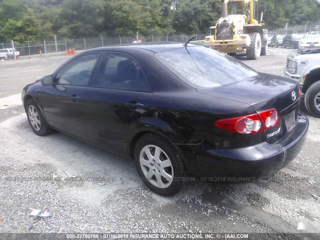 1YVFP80C855M34816 - 2005 MAZDA 6 I Черный фото 3