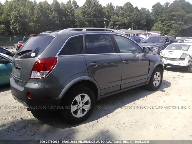 3GSCL33P08S558213 - 2008 SATURN VUE XE GRAY photo 4