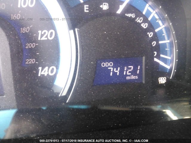 4T1BD1FK8DU063952 - 2013 TOYOTA CAMRY HYBRID/LE/XLE 灰色 照片 7