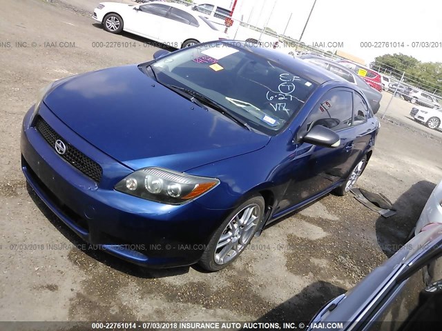JTKDE167480271550 - 2008 TOYOTA SCION TC 蓝色 照片 2