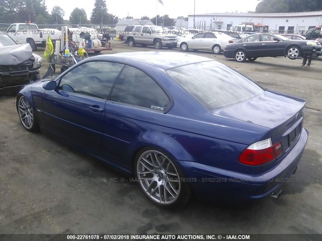 WBSBL93496PN64774 - 2006 BMW M3 ლურჯი ფოტო 3