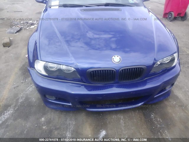 WBSBL93496PN64774 - 2006 BMW M3 ლურჯი ფოტო 6