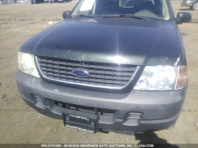 1FMZU62E32ZA53986 - 2002 FORD EXPLORER XLS GREEN photo 6