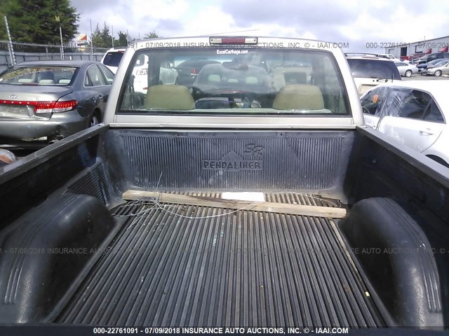 1GTEC14WXWZ549775 - 1998 GMC SIERRA C1500 SILVER photo 8