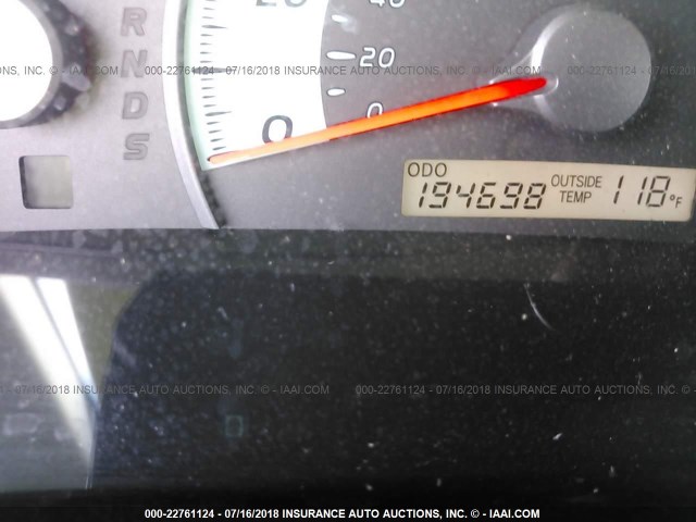 4T1BK46KX7U019642 - 2007 TOYOTA CAMRY NEW GENERAT LE/XLE/SE RED photo 7