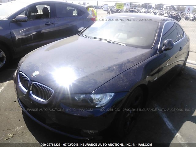 WBAWV13507PK48594 - 2007 BMW 328 I SULEV BLUE photo 2