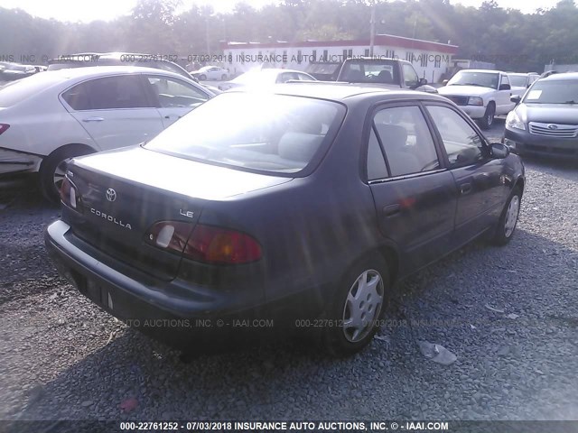 2T1BR12E8XC185993 - 1999 TOYOTA COROLLA VE/CE/LE 绿色 照片 4