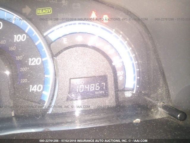 4T1BD1FK8CU003328 - 2012 TOYOTA CAMRY HYBRID/LE/XLE 白色 照片 7