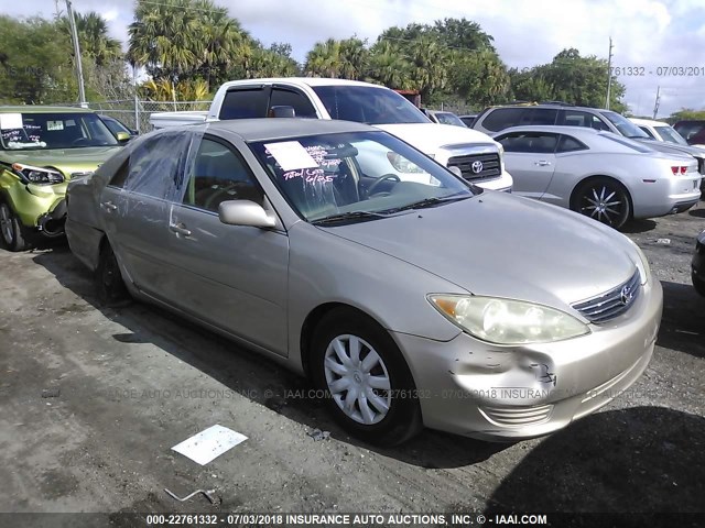 4T1BE32K15U037273 - 2005 TOYOTA CAMRY LE/XLE/SE Қоңыр фото 1
