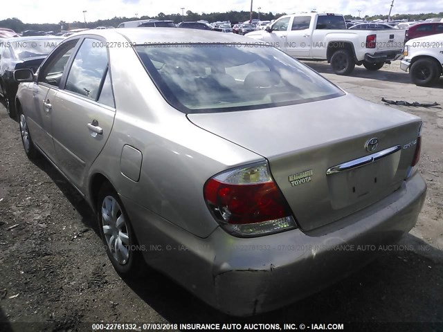 4T1BE32K15U037273 - 2005 TOYOTA CAMRY LE/XLE/SE Қоңыр фото 3