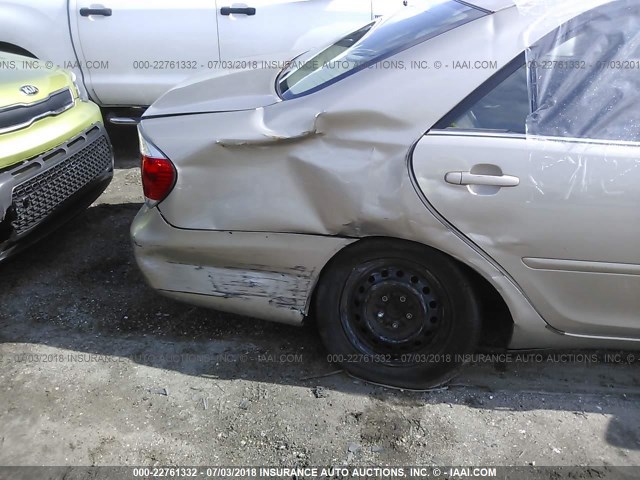 4T1BE32K15U037273 - 2005 TOYOTA CAMRY LE/XLE/SE Қоңыр фото 6