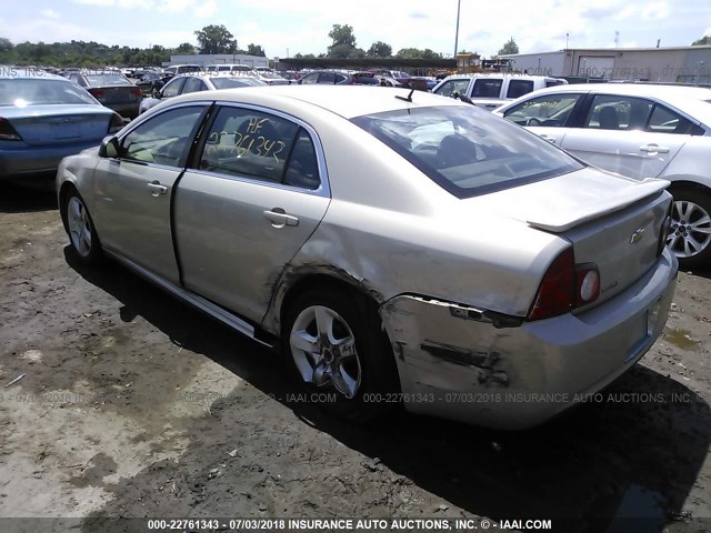 1G1ZB5EB1AF262707 - 2010 CHEVROLET MALIBU LS Qızıl foto 6
