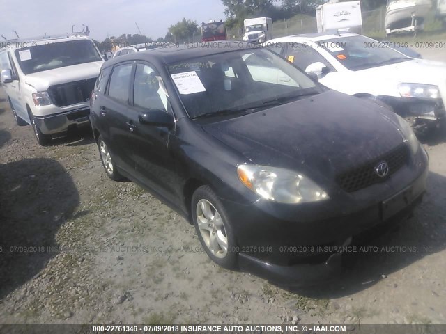 2T1KY38E33C150777 - 2003 TOYOTA COROLLA MATRIX XRS BLACK photo 1