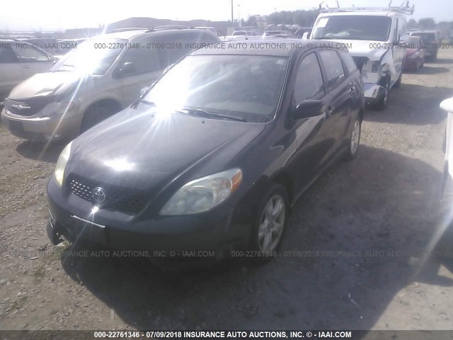 2T1KY38E33C150777 - 2003 TOYOTA COROLLA MATRIX XRS BLACK photo 2