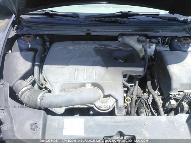 1G1ZH57B29F229187 - 2009 CHEVROLET MALIBU 1LT 灰色 照片 10