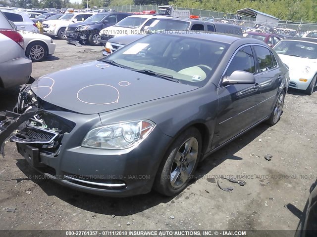 1G1ZH57B29F229187 - 2009 CHEVROLET MALIBU 1LT 灰色 照片 2
