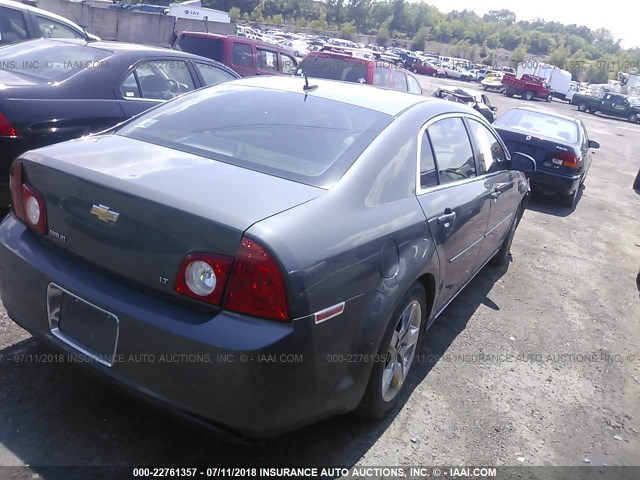 1G1ZH57B29F229187 - 2009 CHEVROLET MALIBU 1LT 灰色 照片 4
