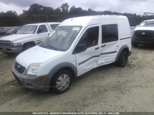 NM0LS6AN0DT141172 - 2013 FORD TRANSIT CONNECT XL WHITE photo 2