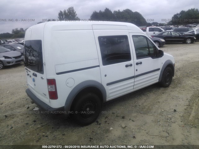 NM0LS6AN0DT141172 - 2013 FORD TRANSIT CONNECT XL WHITE photo 4