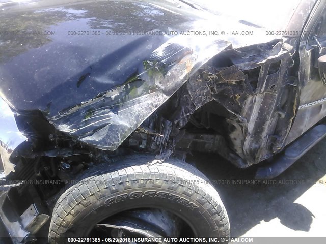 5TFLU4EN9DX079226 - 2013 TOYOTA TACOMA DOUBLE CAB შავი ფოტო 6