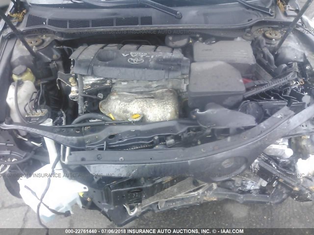 4T1BF3EK4AU526737 - 2010 TOYOTA CAMRY SE/LE/XLE GRAY photo 10