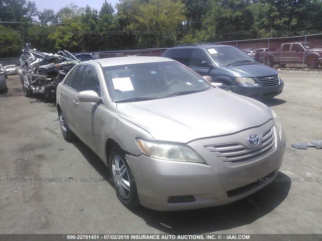4T1BE46K37U501070 - 2007 TOYOTA CAMRY NEW GENERAT CE/LE/XLE/SE GOLD photo 1