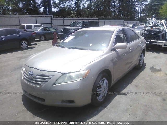 4T1BE46K37U501070 - 2007 TOYOTA CAMRY NEW GENERAT CE/LE/XLE/SE GOLD photo 2