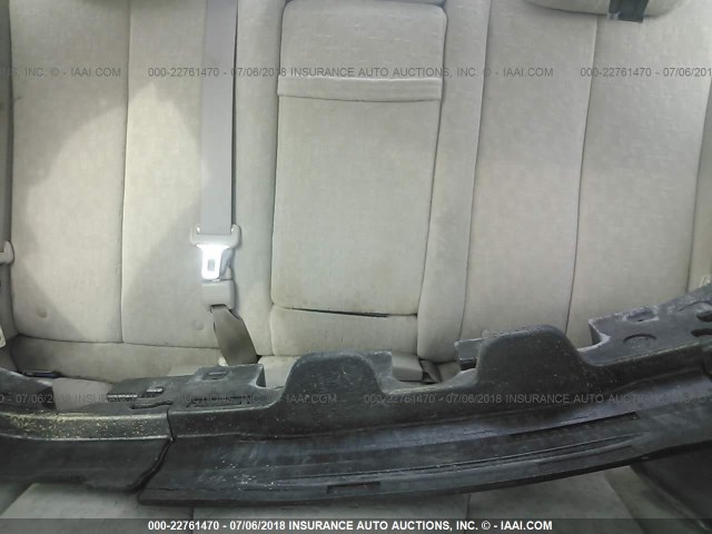 5NPEU46F26H079695 - 2006 HYUNDAI SONATA GLS/LX WHITE photo 8