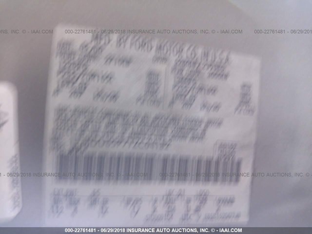 1FMDU65P7YZC04182 - 2000 FORD EXPLORER LIMITED 灰色 照片 9