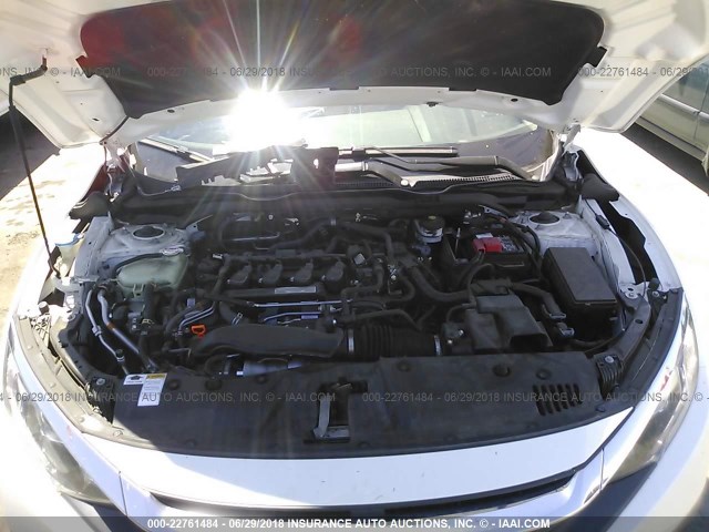 19XFC1F74GE202059 - 2016 HONDA CIVIC EXL 白色 照片 10