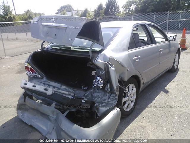 4T1BF30K26U630187 - 2006 TOYOTA CAMRY LE/XLE/SE 银色 照片 4