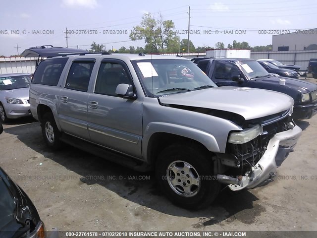 1GNFK16Z34J219901 - 2004 CHEVROLET SUBURBAN K1500 SILVER photo 1