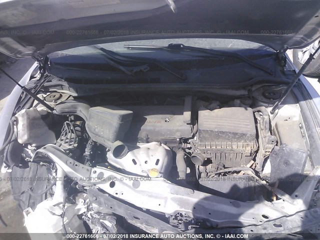 4T1BE46K47U629723 - 2007 TOYOTA CAMRY NEW GENERAT CE/LE/XLE/SE SILVER photo 10