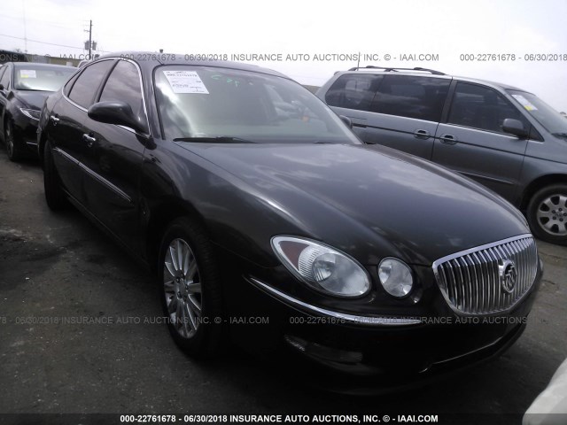 2G4WE587581147565 - 2008 BUICK LACROSSE CXS BLACK photo 1