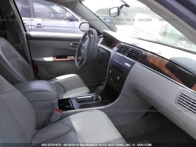 2G4WE587581147565 - 2008 BUICK LACROSSE CXS BLACK photo 5