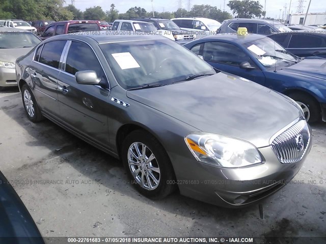 1G4HE5EM4AU117986 - 2010 BUICK LUCERNE CXL GOLD photo 1