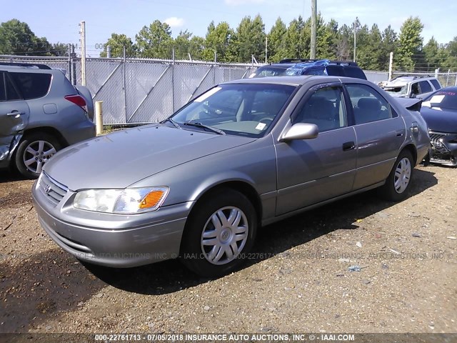 4T1BG22K6YU702046 - 2000 TOYOTA CAMRY CE/LE/XLE 锡色 照片 2