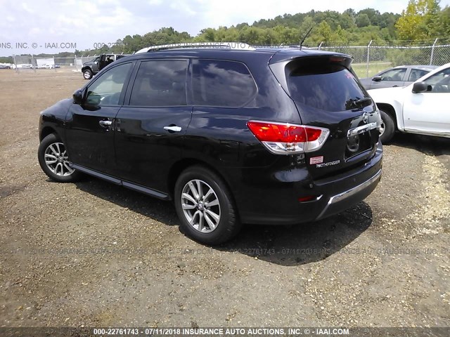 5N1AR2MN3GC653101 - 2016 NISSAN PATHFINDER S/SV/SL/PLATINUM BLACK photo 3
