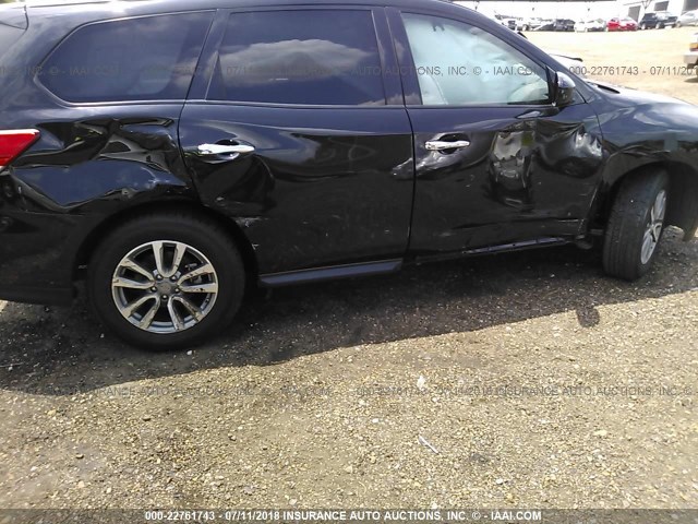 5N1AR2MN3GC653101 - 2016 NISSAN PATHFINDER S/SV/SL/PLATINUM BLACK photo 6