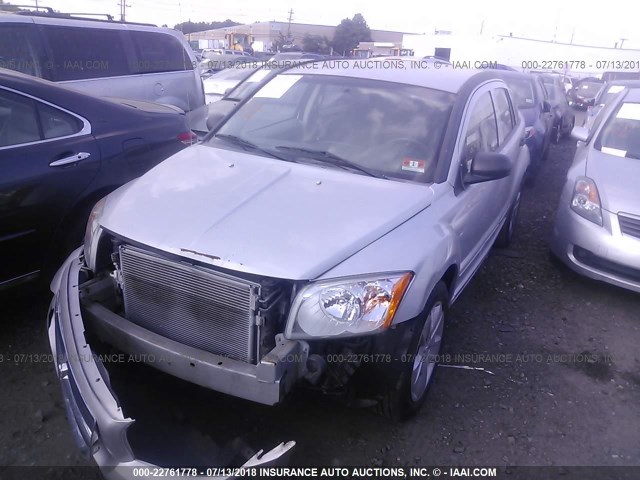 1B3HB48B67D360937 - 2007 DODGE CALIBER SXT ვერცხლისფერი ფოტო 2