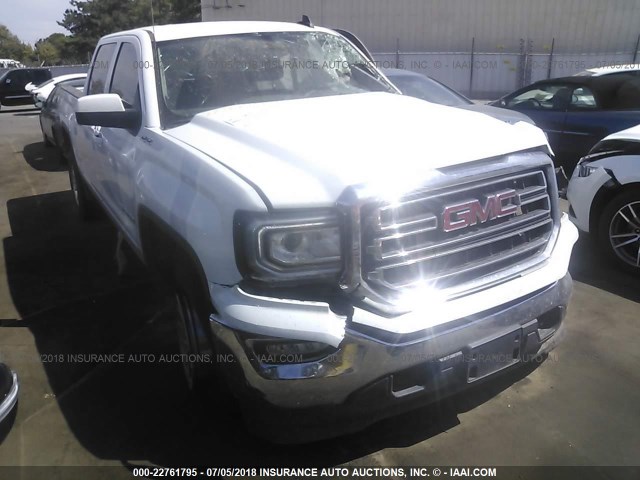 3GTU2MEC1GG157340 - 2016 GMC SIERRA K1500 SLE WHITE photo 1