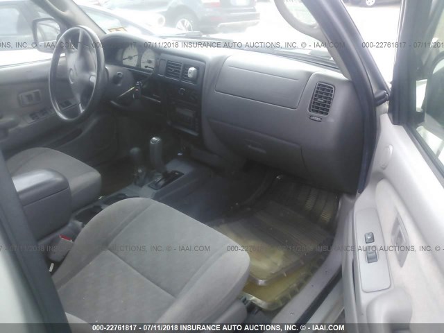 5TEHN72N74Z461028 - 2004 TOYOTA TACOMA DOUBLE CAB 棕色 照片 5