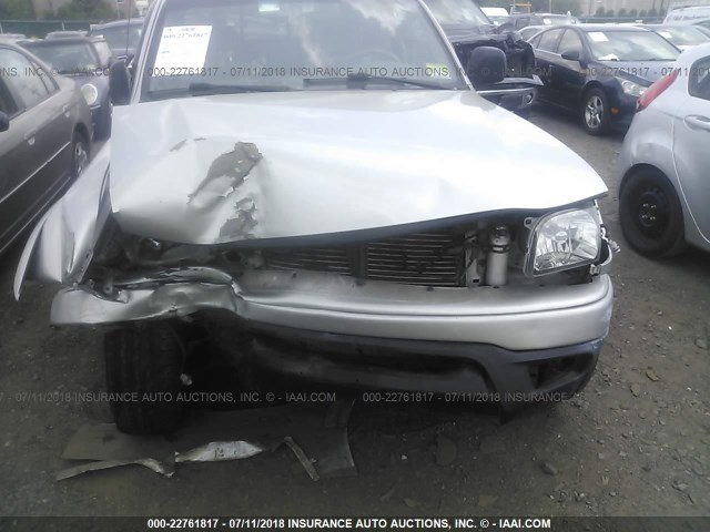 5TEHN72N74Z461028 - 2004 TOYOTA TACOMA DOUBLE CAB 棕色 照片 6