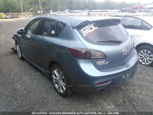 JM1BL1H61A1219141 - 2010 MAZDA 3 S BLUE photo 3