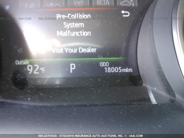 4T1B61HK0JU501947 - 2018 TOYOTA CAMRY XSE Dark Blue photo 7